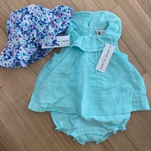 Janie and Jack baby girl onesie dress